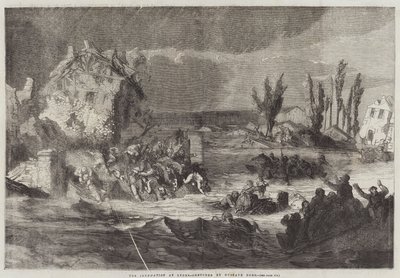 La inundación en Lyon de Gustave Dore